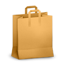 Paperbag Orange icon
